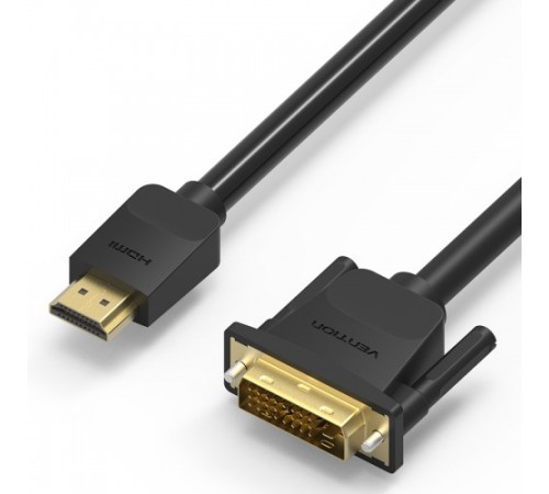 Кабель Vention HDMI 19M/DVI-D Dual link 25M - 3 м. Vention HDMI (m) - DVI-D (m) 3м (ABFBI) Кабель Vention HDMI 19M/DVI-D Dual link 25M - 3 м. Vention HDMI (m) - DVI-D (m) 3м (ABFBI)