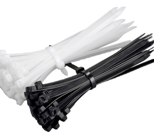 Стяжка (хомут) NEOMAX [NM-TIE-25-200-8-WH] 200х2,5мм, 100шт., цвет белый