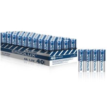 Ergolux...LR6 Alkaline BOX40 ( LR6 BOX40, батарейка,1.5В) (40 шт. в уп-ке)