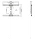 Digis DSM-P5664-Flip {37"-70" 50 кг 200x200, 400x200, 300x300, 400x400, 600x400}