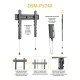 Digis DSM-P5740 {32"-55" 35 кг 100х100; 200x200; 400x200; 300x300; 400x400}