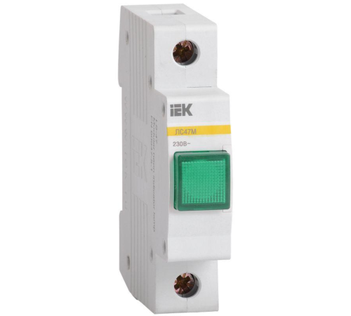 Лампа сигнальная ЛС-47М зел. IEK MLS20-230-K06