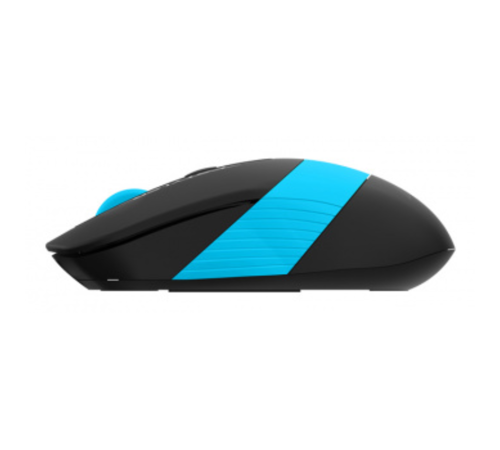 Мышь A4Tech Fstyler FG10S черный/синий оптическая (2000dpi) silent беспроводная USB для ноутбука (4b Мышь A4Tech Fstyler FG10S черный/синий оптическая (2000dpi) silent беспроводная USB для ноутбука (4b