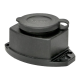 EKF RPS-014-16-230-44 Розетка настенная с защитной крышкой каучуковая 230В 2P+PE 16A IP44 EKF PROxima