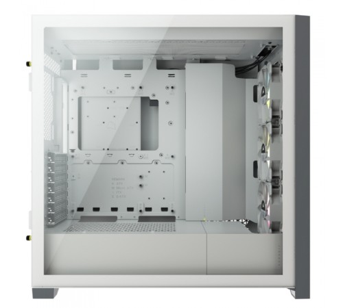 Корпус Corsair iCUE 5000X RGB белый/белый без БП ATX 3x120mm 4x140mm 1xUSB3.0 audio bott PSU