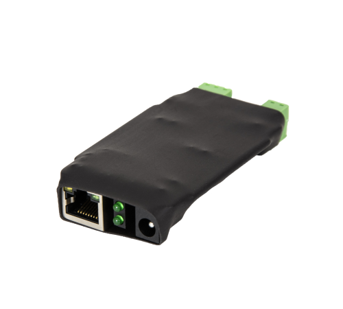 Конвертер интерфейсов RS485 - Ethernet, без БП, в термоусадке, SNR-Eth-RS485_C