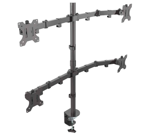Кронштейн для 4-х мониторов ONKRON ONKRON D421E BLACK