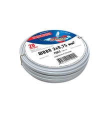 Провод ШВВП 2х0.75 (уп.20м) Rexant 01-8086-20