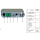 Приёмник оптический для сетей КТВ Vermax-LTP-078-6-ISp