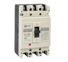 EKF mccb99-100-63m Выключатель автоматический ВА-99М  100/63А 3P 35кА EKF PROxima
