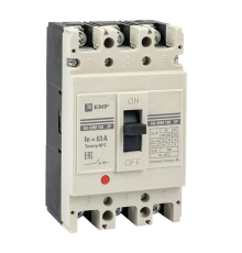 EKF mccb99-100-63m Выключатель автоматический ВА-99М  100/63А 3P 35кА EKF PROxima