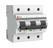 EKF mcb47125-3-80C Автоматический выключатель 3P 80А (C) 15кА ВА 47-125 EKF PROxima
