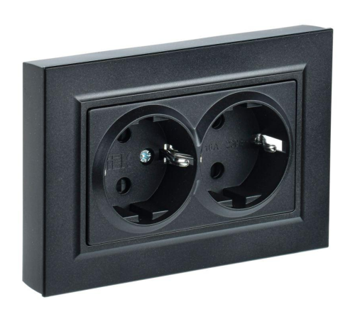 IEK BR-R21-16-K02-F BRITE Роз. 2-я с з/к без з/ш 16А в сб. РС12-3-БрЧ черн. IEK BR-R21-16-K02-F BRITE Роз. 2-я с з/к без з/ш 16А в сб. РС12-3-БрЧ черн.