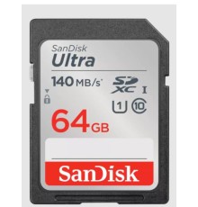 Карта памяти SDXC 64GB UHS-I SDSDUNB-064G-GN6IN SANDISK