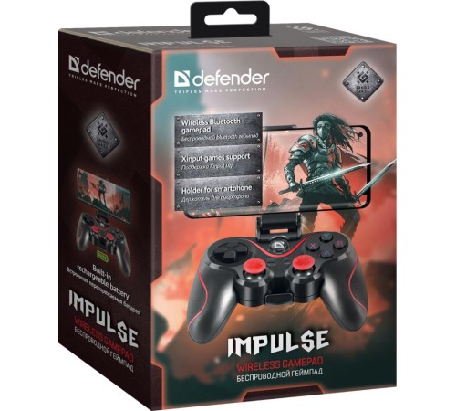Беспроводной геймпад Defender Impulse 4.2 Bluetooth,Android,TV 64284