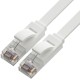 Greenconnect Патч-корд PROF плоский прямой 5.0m, UTP медь кат.6, белый, 30 AWG, ethernet high speed 10 Гбит/с, RJ45, T568B, GCR-51794 Greenconnect RJ45(m) - RJ45(m) Cat. 6 U/UTP PVC 5м белый (GCR-51794)