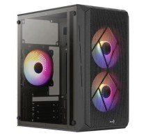 Корпус MINITOWER MATX W/O PSU CS-107-A-BK-V2 AEROCOOL