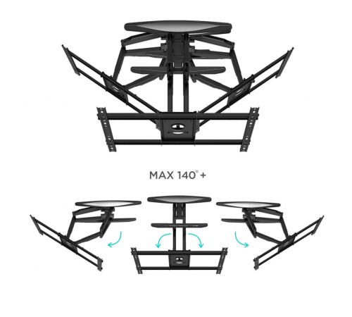 Кронштейн ONKRON ONKRON M6L Black