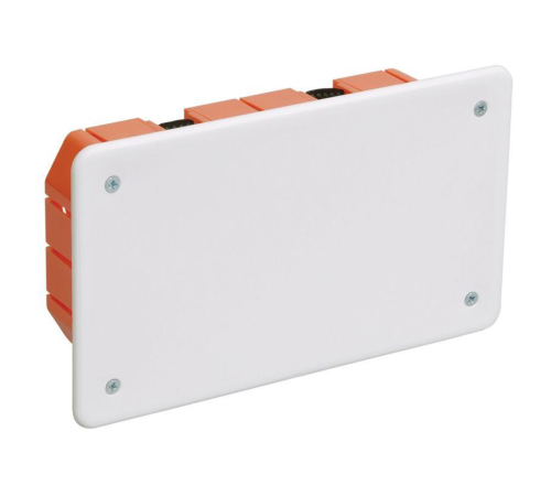 Iek UKG11-172-096-045-P Коробка КМ41026 распаячная 172х96 x 45мм для полых стен (с саморезами, пластиковые лапки, с крышкой ) Iek UKG11-172-096-045-P Коробка КМ41026 распаячная 172х96 x 45мм для полых стен (с саморезами, пластиковые лапки, с крышкой )