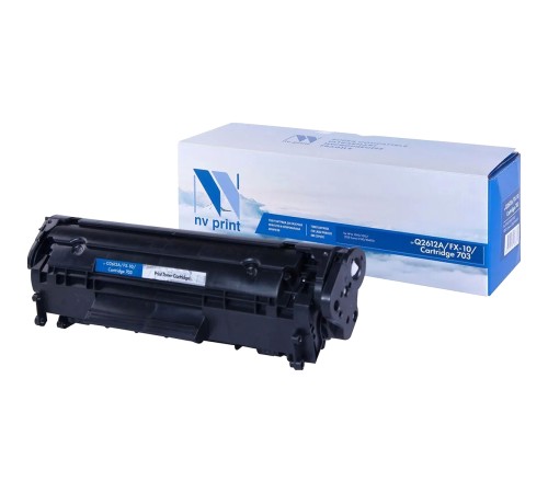 Тонер-картридж NV Print NV-Q2612A/FX10/703 Тонер-картридж NV Print NV-Q2612A/FX10/703