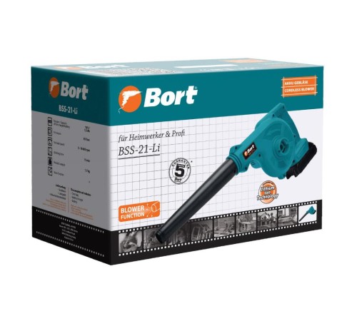 Bort BSS-21-LI Воздуходувка акк [93413397]