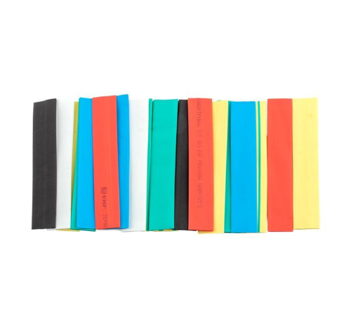 Трубка термоусаживаемая ТУТ нг 10/5 (7 цветов по 3шт) 100мм PROxima