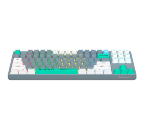 Клавиатура A4Tech Bloody S87 Energy механическая серый USB for gamer LED (S87 USB ENERGY ASH)