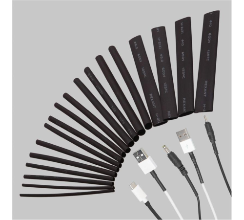 Термоус.труб. набор №5 (18шт), REXANT