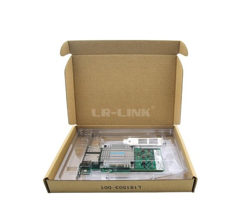 Сетевой адаптер PCIE 10GB DUAL PORT LREC9812BT LR-LINK