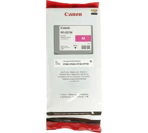 Картридж Canon PFI-207M (8791B001) Картридж Canon PFI-207M (8791B001)