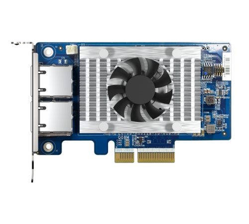 Сетевая карта QNAP QXG-10G2T-X710 Сетевая карта QNAP QXG-10G2T-X710