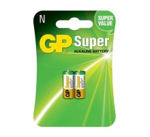 Алкалиновые батарейки GP Super Alkaline 910A типоразмера N  - 2 шт. на блистере GP 4891199000065