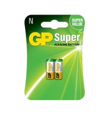 Алкалиновые батарейки GP Super Alkaline 910A типоразмера N  - 2 шт. на блистере GP 4891199000065