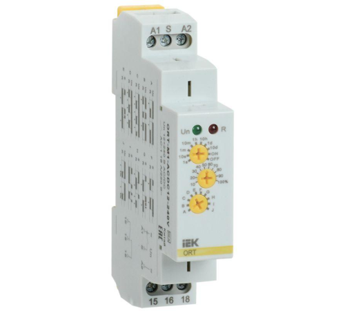 Реле времени многофункц. ORT 1 контакт 12-240В AC/DC IEK ORT-M1-ACDC12-240V