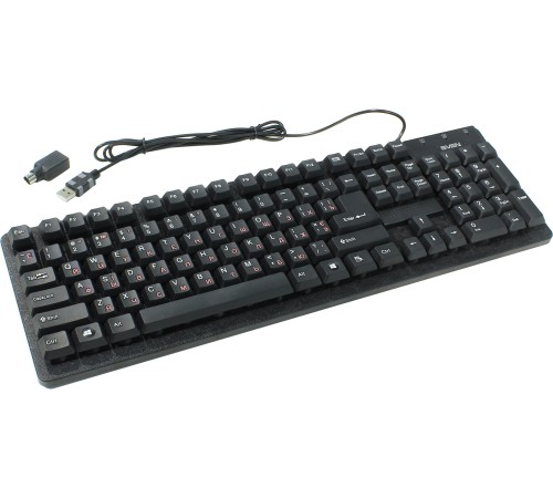 Клавиатура SVEN Standard 301 USB+PS/2 чёрная SVEN Standard 301 USB+PS/2 Black (SV-0310301PUB)