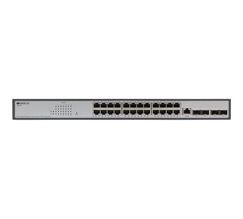 ORIGO OS3228P/250W/A1A Управляемый L2 PoE-коммутатор, 24x1000Base-T, 4x10GBase-X SFP+