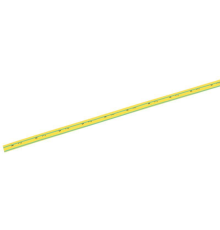 Трубка термоусаживаемая ТТУ 12/6 желто-зеленая (1м)