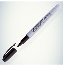 Маркер перманентный CROWN "Multi Marker Slim", ЧЕРНЫЙ, круглый наконечник, 2 мм, P-505