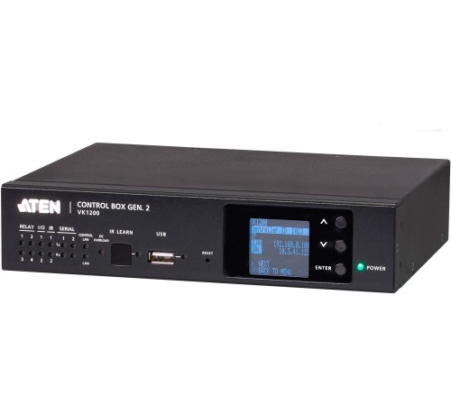 Компактный контроллер 2 поколения с двумя LAN портами (2 лицензии) ATEN VK1200