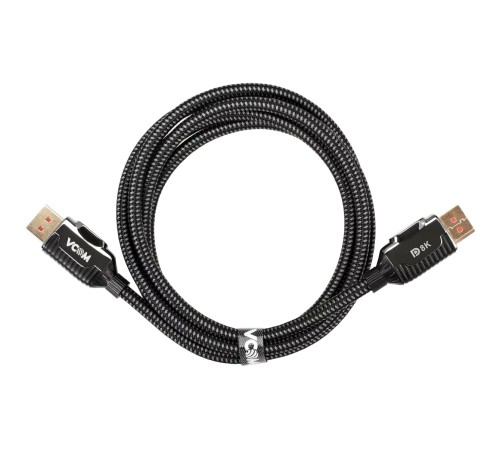 VCOM CG634-2M Кабель соединительный DISPLAY PORT v1.4, 8K@60Hz, 2m VCOM <CG634-2M> VCOM CG634-2M Кабель соединительный DISPLAY PORT v1.4, 8K@60Hz, 2m VCOM <CG634-2M>