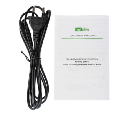 NetPing датчик качества электропитания 1-wire 910S20
