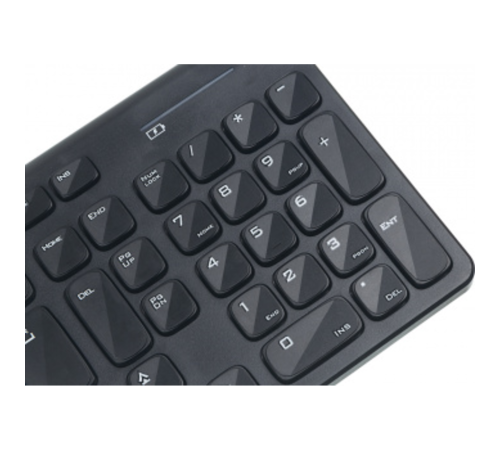 Клавиатура + мышь Oklick 220M черный, USB, беспроводная  [1062000]