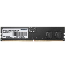 Память DDR5 8Gb 4800MHz Patriot PSD58G520041 Signature RTL PC5-38400 CL40 DIMM ECC 288-pin 1.1В single rank