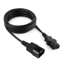 Кабель питания IEC320-C14/IEC320-C13, 220B, 10А, 3м