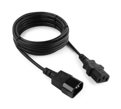 Кабель питания IEC320-C14/IEC320-C13, 220B, 10А, 3м