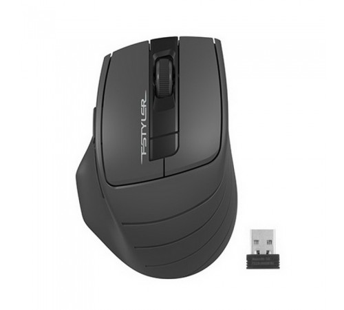Мышь беспроводная A4Tech Fstyler FG30 , серый , оптическая, 2000dpi , USB, 6 кнопок (942676) Мышь беспроводная A4Tech Fstyler FG30 , серый , оптическая, 2000dpi , USB, 6 кнопок (942676)