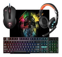 Гарнитура +KEYBOARD +MOUSE PAD +MOUSE MKP-118 52118 DEFENDER