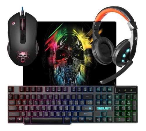 Гарнитура +KEYBOARD +MOUSE PAD +MOUSE MKP-118 52118 DEFENDER