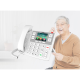 Ip-телефон Fanvil Care Series IP Phone3.5" 320 x 240-pixel color display2 SIP Line4 Quick KeyBig ButtonWIFI 2.4GHz & 5GHzHAC HandsetG.722, OpusSOS ButtonDesktop Stand/Wall Mountable(optional) (X305)
