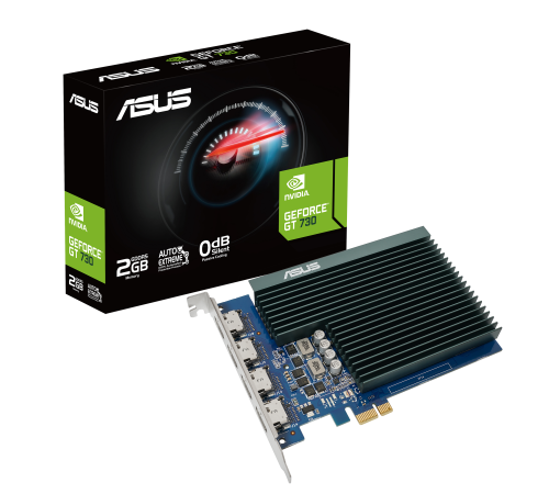 Видеокарта ASUS GT730-4H-SL-2GD5 (90YV0H20-M0NA00) Видеокарта ASUS GT730-4H-SL-2GD5 (90YV0H20-M0NA00)